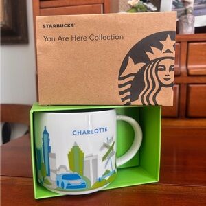 Starbucks You Are Here Charlotte Mug